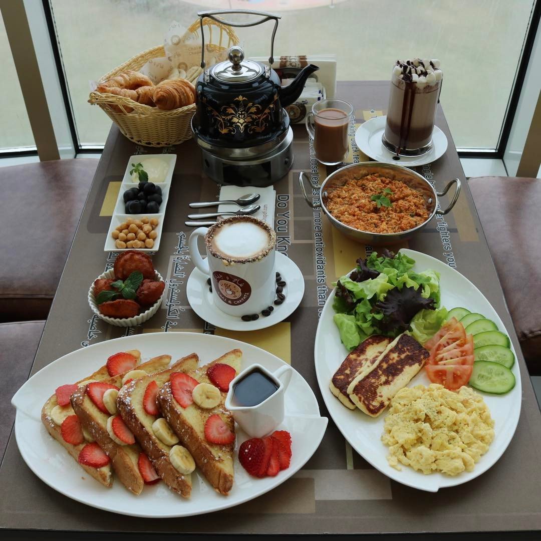 شاي وجباتي