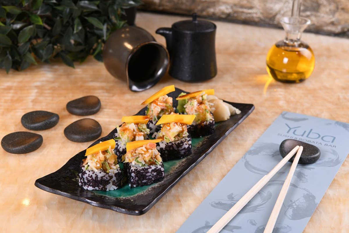 مطعم يوبا- Yuba sushi & robata bar (الأسعار + المنيو + الموقع)