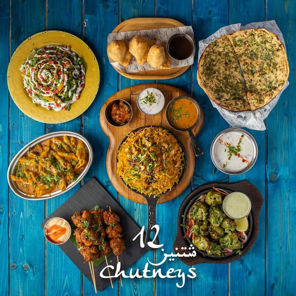 مطعم 12 شتنيز -12 Chutneys (الاسعار+المنيو+الموقع)