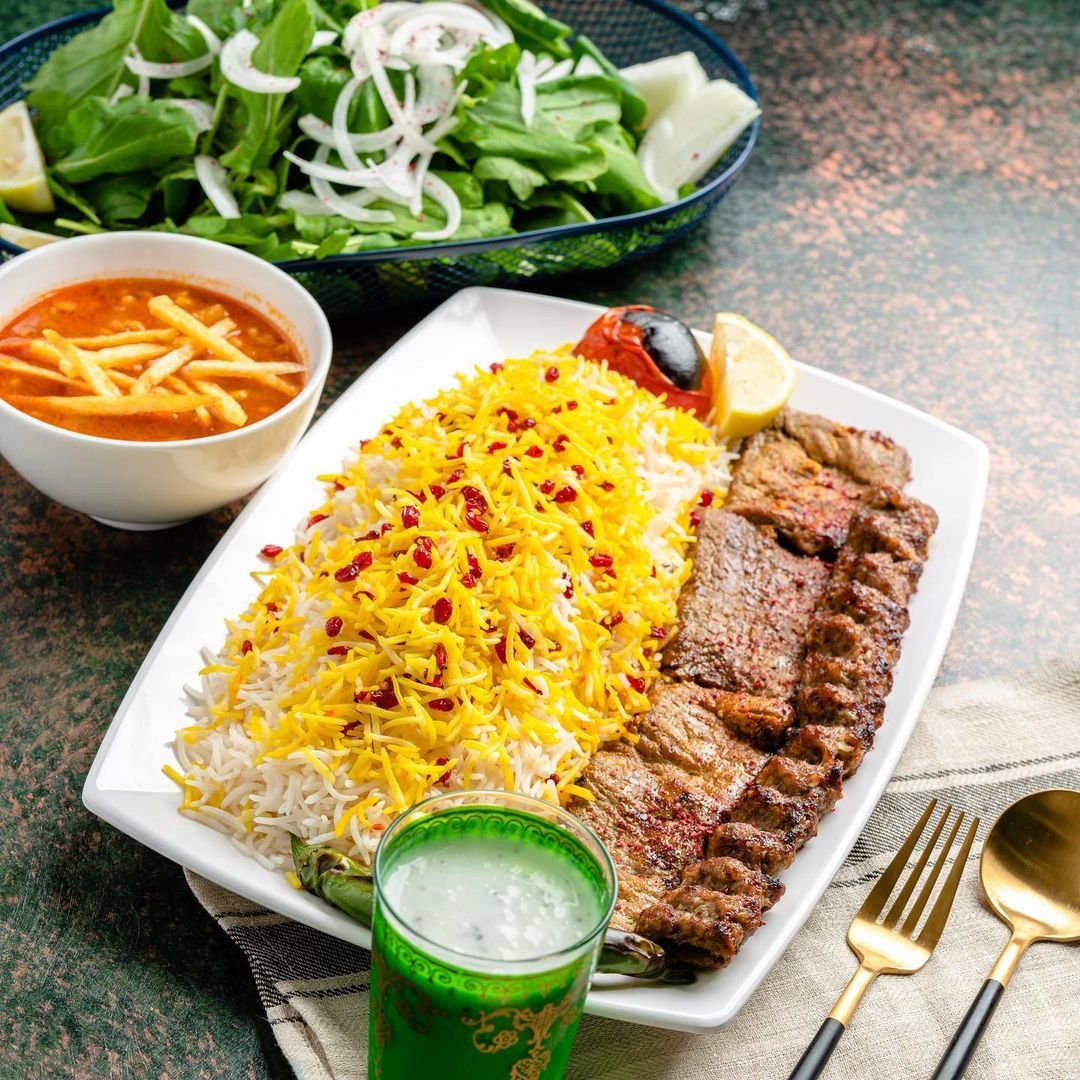 مطعم كورش للمأكولات الإيرانية (الاسعار+المنيو+الموقع)